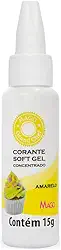 Corante Soft Gel Amarelo 15g Mago