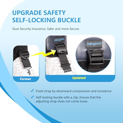 joingood Foot Drop Brace, AFO Drop Foot Brace for Walking with Shoes, Soft Foot Drop Splint for Ankle Joint, Adjustable Brace for Foot Drop Support, Fits Left or Right Foot, Women & Men(L/XL)