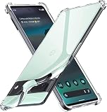 AMAZE!UK Coque transparente pour Google Pixel 6 [fine et fine] [antichoc] flexible et transparent en gel TPU avec coins surélevés en caoutchouc souple en silicone de qualité supérieure, coque Pixel