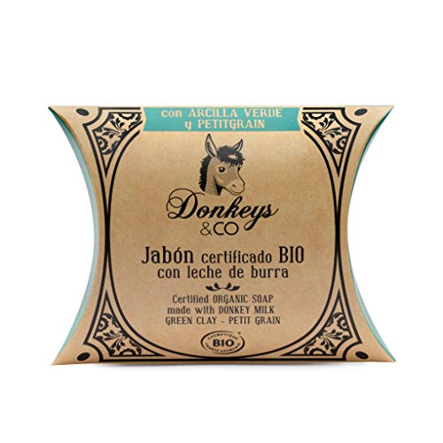 JABÓN LECHE BURRA ARCILLA VERDE Y PETIT GRAIN 100 GR