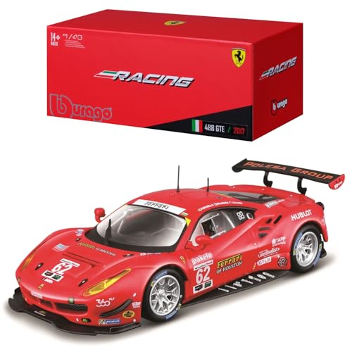 Disegno moderno e funzionale Ferrari 488 GTE 2017 - 1:43