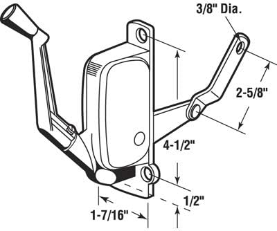 Andersen H3840 Right Hand Awning Window Operator for Windows