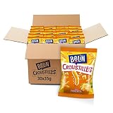 Belin - Croustilles Fromage - Goût Emmental - Format Pocket - Pack de 30 sachets (35 g)