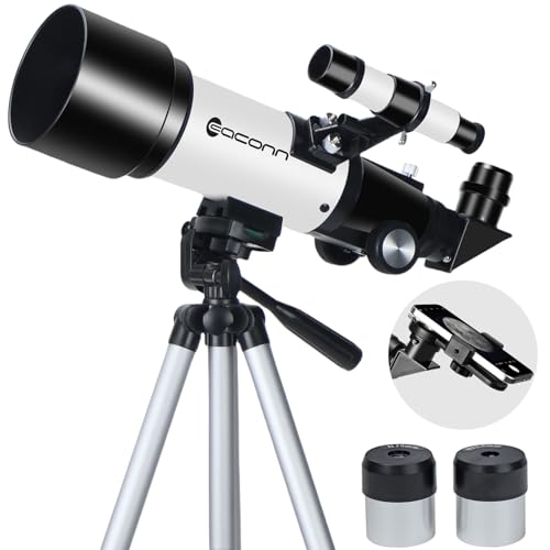 Telescopes, Telescope for Kids and Adults Beginners, 70mm Apertur...