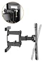 ELG Full Motion TV Wall Mount for 50-90 inch TV,Holds up to 60Kgs,6-Way Swivel Tilt Cantilever| Boost Viewing with LED/LCD/Plasma|Sleek Modern Look! Fits 16" Wood Studs,VESA 800x400, A02V8N gallery image