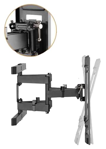 ELG, A02V8N, Suporte de TV Articulado de Parede Para TVs Planas e Curvas de 50'' a 90'', Inclina