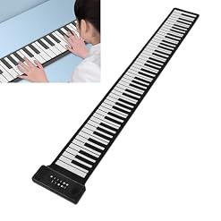 Clavier de Piano à Main 88 Touches, Clavier électronique Pliable Portable avec Fonction d' de Haut-Parleur – Image 2