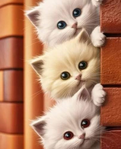 Peaking Kittens Composition Book