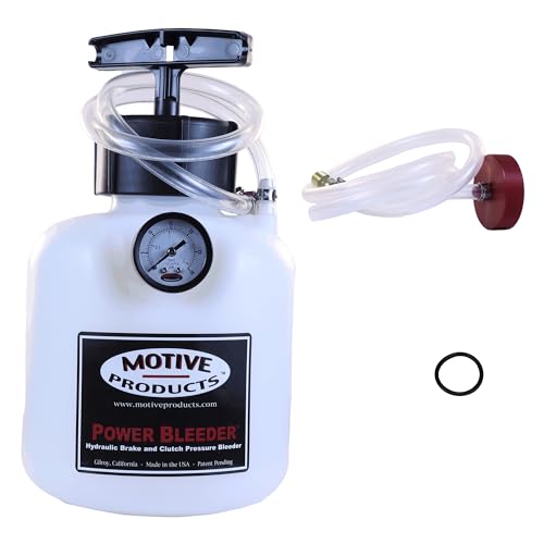 Motive Products 0117 Black Label Power Bleeder 2-Quart Tank with Hose, Extra Tubing, and Adapter, Compatible with Ford Vehicles