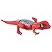 Robo Alive Lurking Lizard Series 2 Red Blue by ZURU Battery-Powered Robotic Interactive Electronic Reptile Toy That Moves (Red Blue)