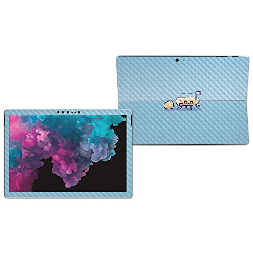 Image of MIGHTY SKINS MightySkins Carbon Fiber Skin for Microsoft Surface Pro 6 - French Bread | Protective, Durable Textured Carbon Fiber Finish | Easy to Apply, Remove, and Change Styles | Made in The USA