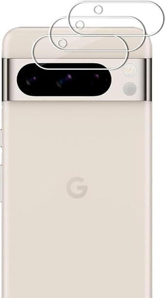 3 Pack Tempered Glass For Google Pixel 8 Pro 5G Camera Lens Protector