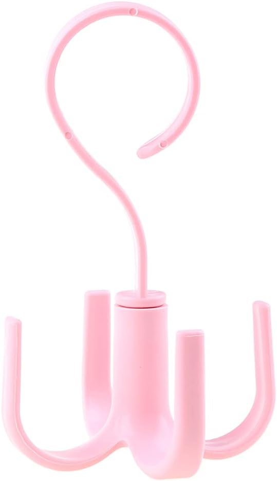 360 Degree Rotating Belt Hanger Scarf Tie Rack Holder Hook Closet