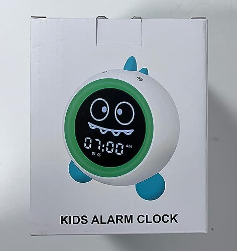 H-Chin YF100-1 Kids Alarm Clock, Toddler Sleep Training Clock With Night Lights, Sound Machine, Time To Wake Dinosaur Alarm Clock thumb #9