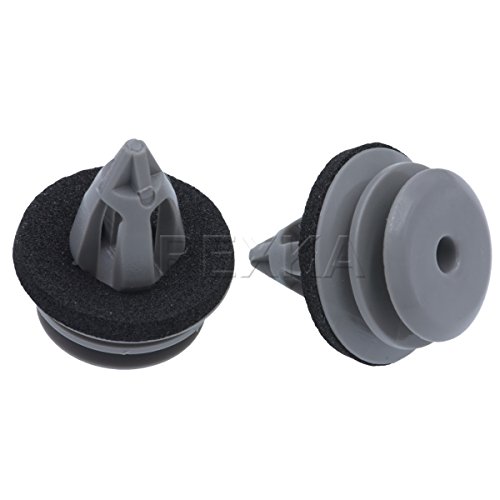 Rexka 30pcs Gray Door Trim Panel Retainer Clips Rivet for BMW 51418224781 51410407983 51430141025 E36, E46, E90, E91, E92, E93, F32, F33, F83, E60, E63, X1, X3, X4, X5,X6