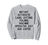 Automatic Label Cutting Folding Machine Operator