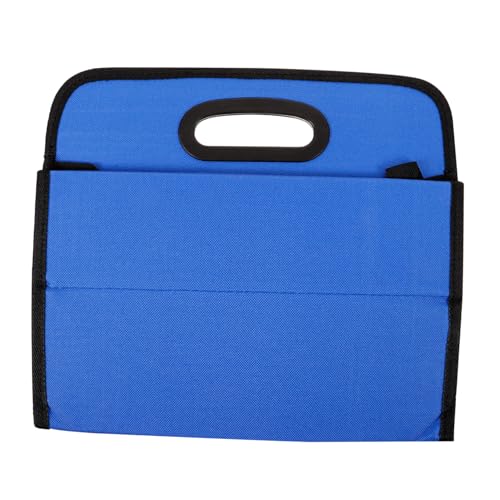 HOMOCONO Polyester Blue Takeout Drink Holder Pe Board Coffee Carrier Drink Carrier for Takeout Beverages