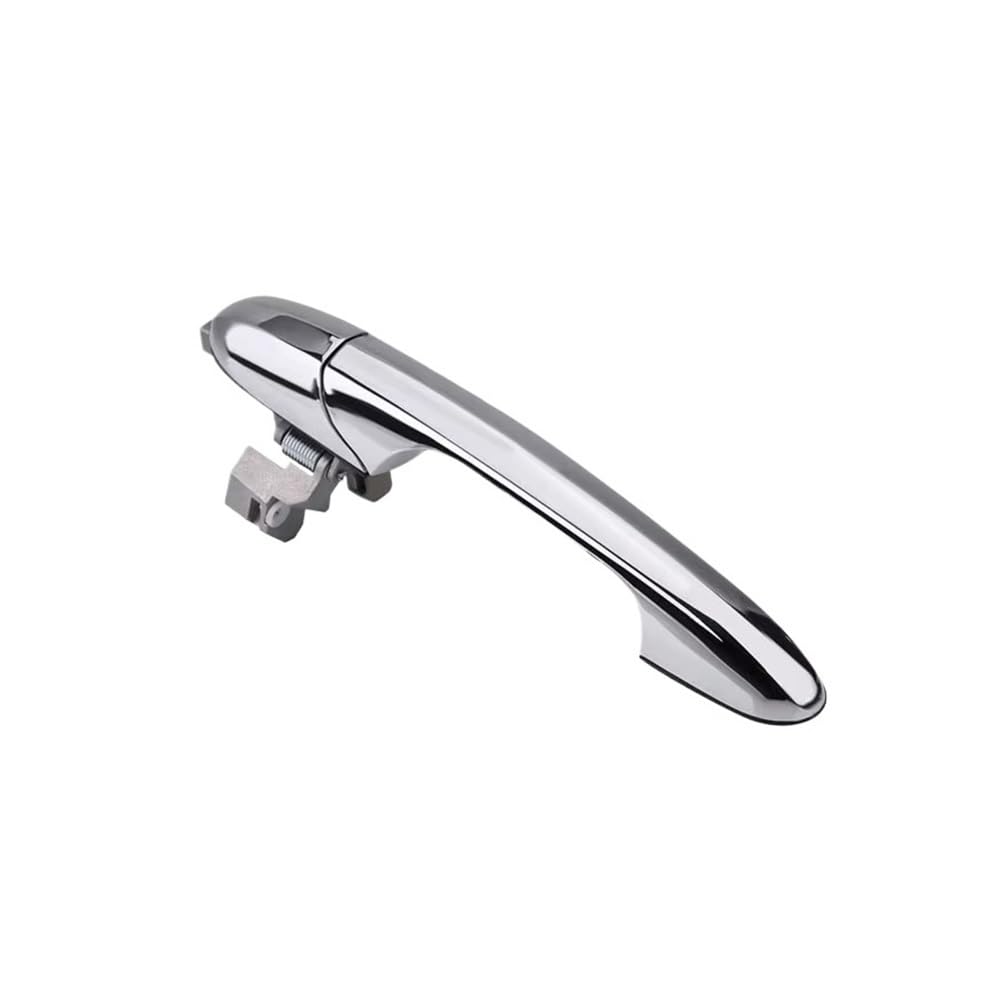 RAtsch Car Side Exterior Door Handle for 500 for 500C 2007-2018 Left/Right Hand Drive Exterior Door Handle Chrome 68069943AC 68069942AB Car Replacement Accessories(RHD Passenger Side)