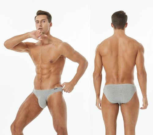 Mens Bikini Underwear Micro Fiber Modal Briefs Pack3