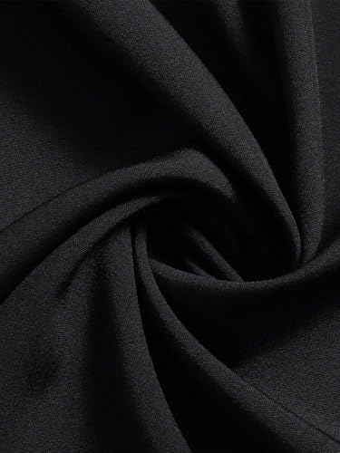 Women's Elegant Elastic Waist Ruffle Double Pocket A-Line Skirt Long Skirts2