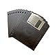 Kinetxiaxia 3,5 Zoll Floppy Disketten - 10er Pack (Mehrfarbig, 1,44 MB, Discontinuado)