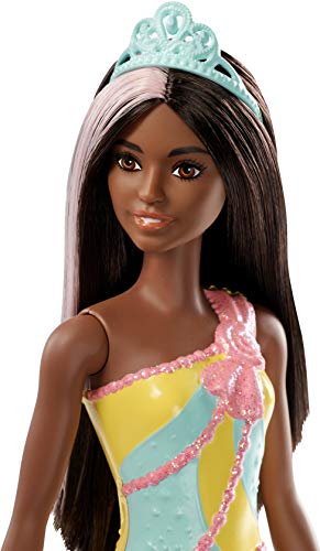 Barbie Princesse Dreamtopia Brune Poupee Mannequin Mattel - vue 4