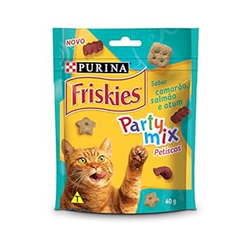 Purina Friskies Friskies Petiscos Mix Camarao Salmão E Atum 40G