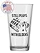 Still Plays With Blocks 16oz Pint Glass! (Made In USA) Funny Gift for the Mechanic or Car Enthusiast!
