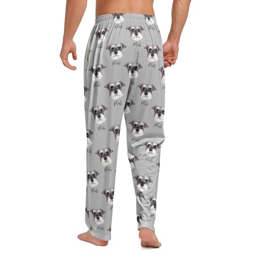 Custom Pajama Pants Pj's for Men & Women with Your Photo2