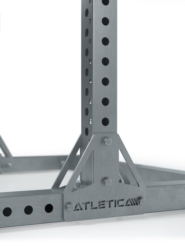 Atletica Outdoor Squat Rack, stal nierdzewna