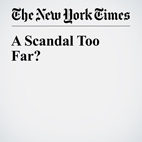 A Scandal Too Far? cover art