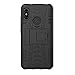 Xiaomi Mi A2 Lite Cover Hybrid DWaybox Rugged Heavy Duty Armor Hard Back Cover Case with Kickstand for Xiaomi Mi A2 Lite/Redmi 6 Pro 5.84 Inch (Black)