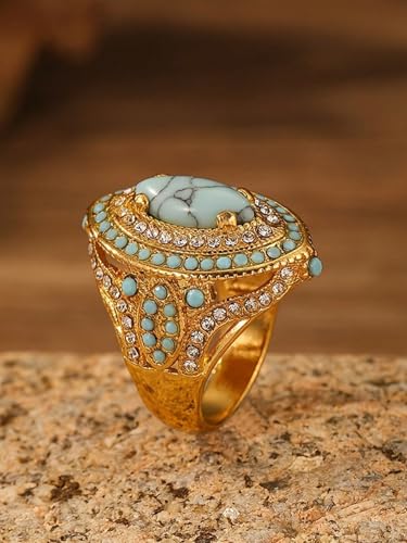 Boho Engagement Wedding Ring for Women Unique Creative Design Fashion Jewelry2