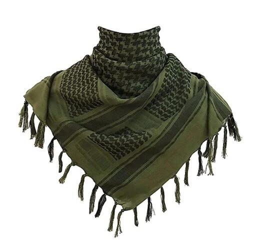 Cotton Arafat Scarf Gamcha Trendy Stylish Scarf for Mens, (unisex), Green