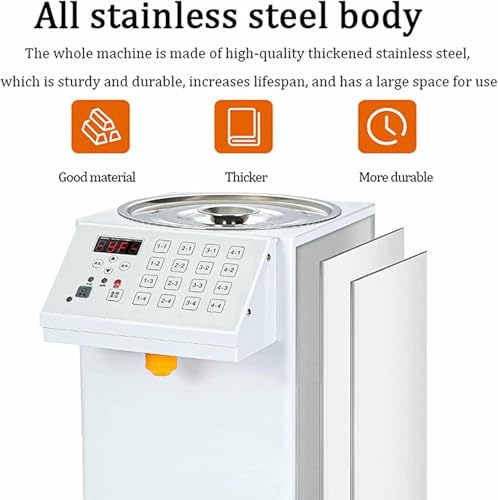Machine quantitative fructose 5L avec distributeur automatique de sirop - 4