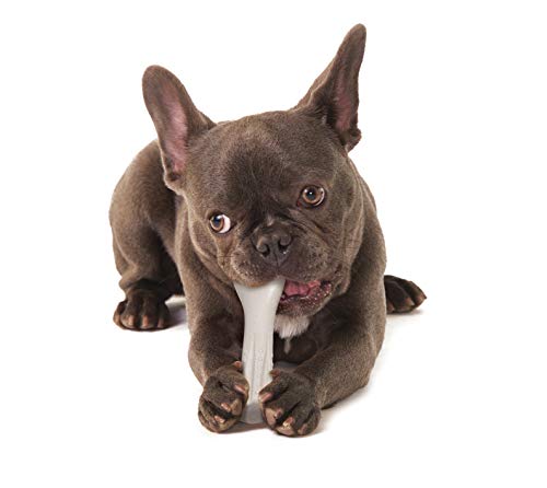 Petstages Kauknochen Hunde - Deerhorn Geweih - Langlebiger Hundeknochen & Hirschgeweih Alternative, Hergestellt aus natürlichem Geweihmaterial - Klein