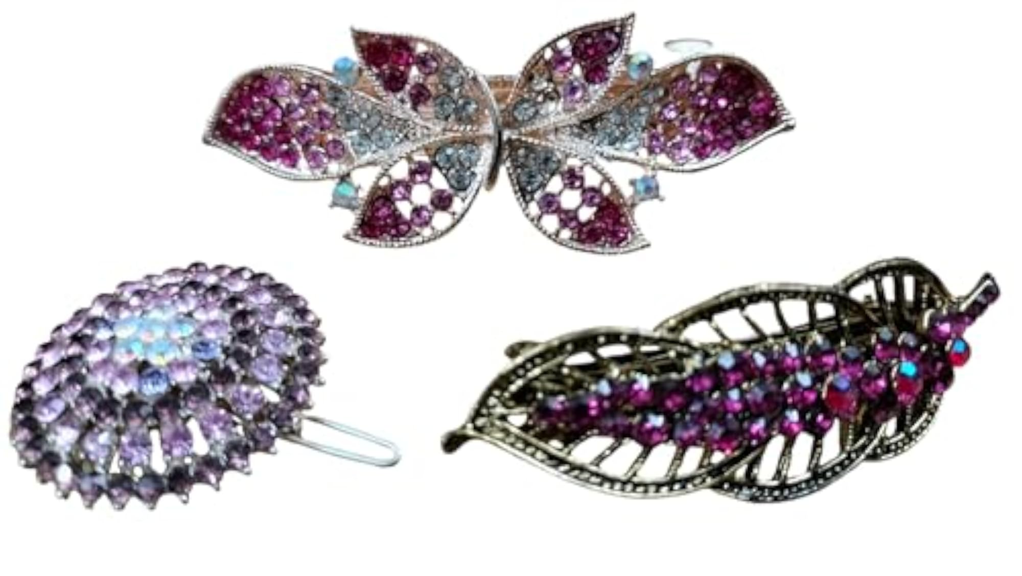 Fashion Hair Clips and Accessories Pack of 3