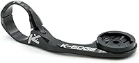 Vista 6 de K-Edge Max XL (1.378 in) Soporte combinado para computadora de bicicleta para dispositivos GPS Garmin Negro