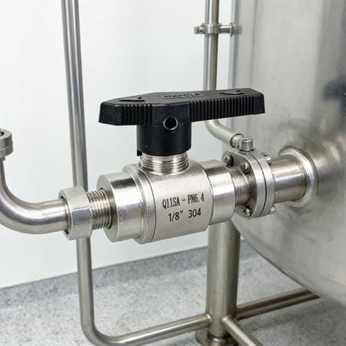 Robinet à boisseau sphérique compact pour résoudre les problèmes d'espace - 3