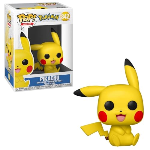 Boneco Funko POP Pokémon Pikachu Sitting