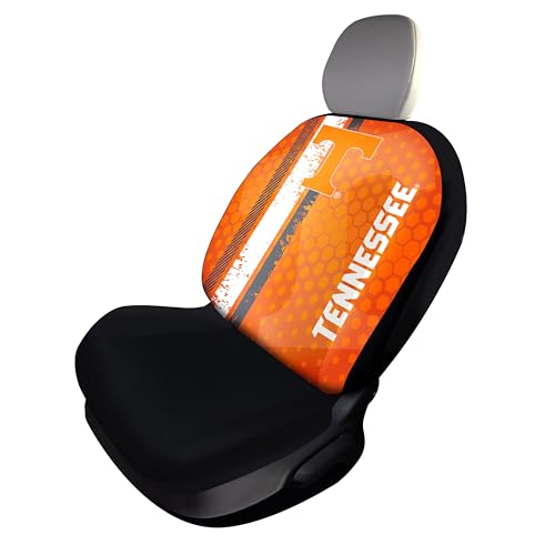 FANMATS University of Tennessee SEATCOVERRALLY-Tennessee Rally Seat Cover - Full Color Vivid Design - 1pc