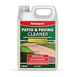 PatioXpert - Fast-Acting Patio & Paving Cleaner 2.5L - Sodium Hypochlorite Based, Rinse-Off Outdoor Cleaner for Stone, Concrete & Slabs - Removes Black Spots, Mould Stains & Dirt