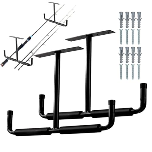 Racks de rangement au plafond pour libérer le sol de votre garage