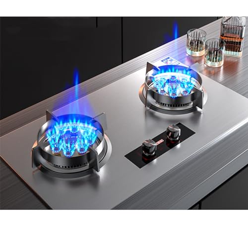 Estufa empotrable a gas 2 puestos 75cm 110V