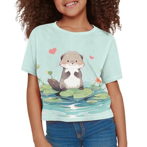 Image of Ystardream Cute Shirts for Teens Girls 6-16 Years Casual