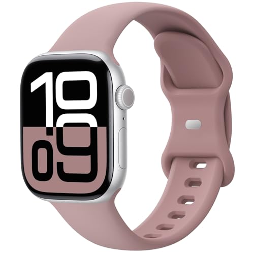 Distore (ディストアー) スポーツバンド Apple Watch 38mm 40mm 41mm 42mm 44mm 45mm 46mm 49mmに対応 ソフトシリコン交換用アクセサリーストラップリストバンド iWatch Series 10/9/8