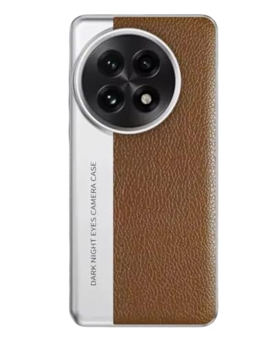 Image of MILLION CASES Back Cover Case for OnePlus 13R Shockproof Protective Only Live Once TPU Case for Men & Boys(Brown)