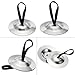 PATIKIL Finger Cymbal, 1 Pair Belly Dancing Finger Zills Brass Hand Cymbals Small Musical Instrument for Dancer Party