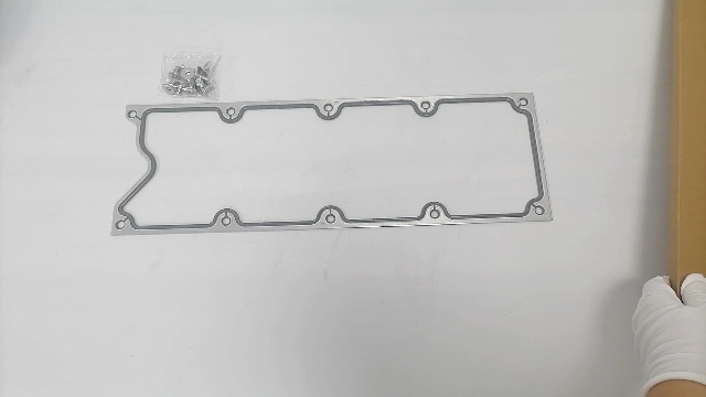 Image of LS Gen 3 Valley Pan Cover Plate Low Profile with Gasket and Seals Compatible with LSX LS1 LM7 LR4 LQ4 LS6 L59 LQ9 LM4 L33 (Black)