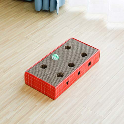 VILLCASE Cat Scratcher Cat Scratching Pad Durável Reciclável Cat Garras de Papelão Cat Lounge Relaxa